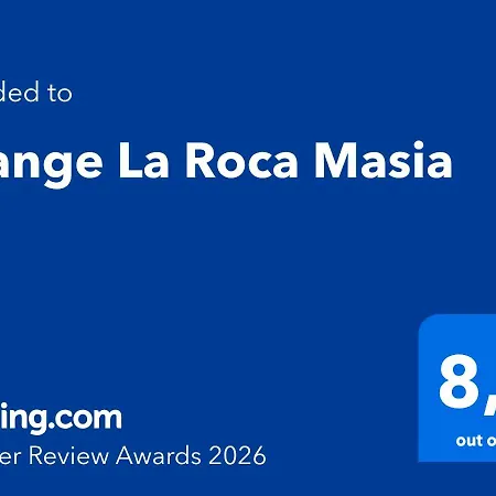 Grange La Roca Masia 度假居 *
